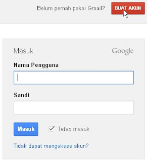 Cara buat akun gmail